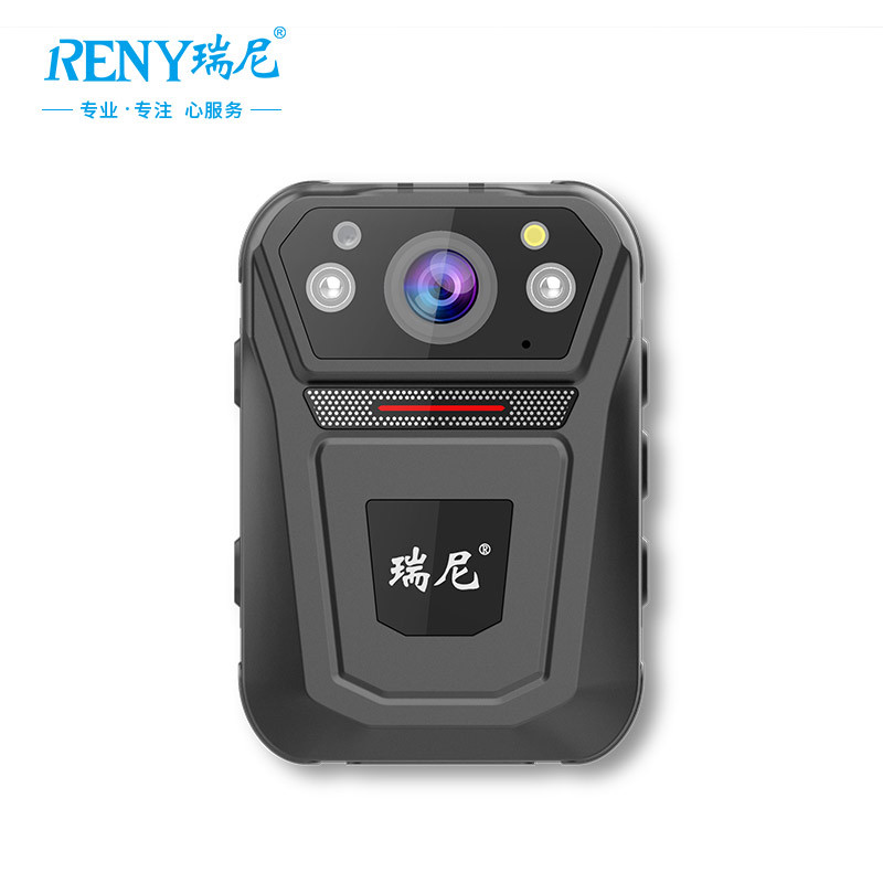 瑞尼RN-A6L无对讲机执法取证32G 执法记录仪 1080P高清红外夜视摄像机黑色