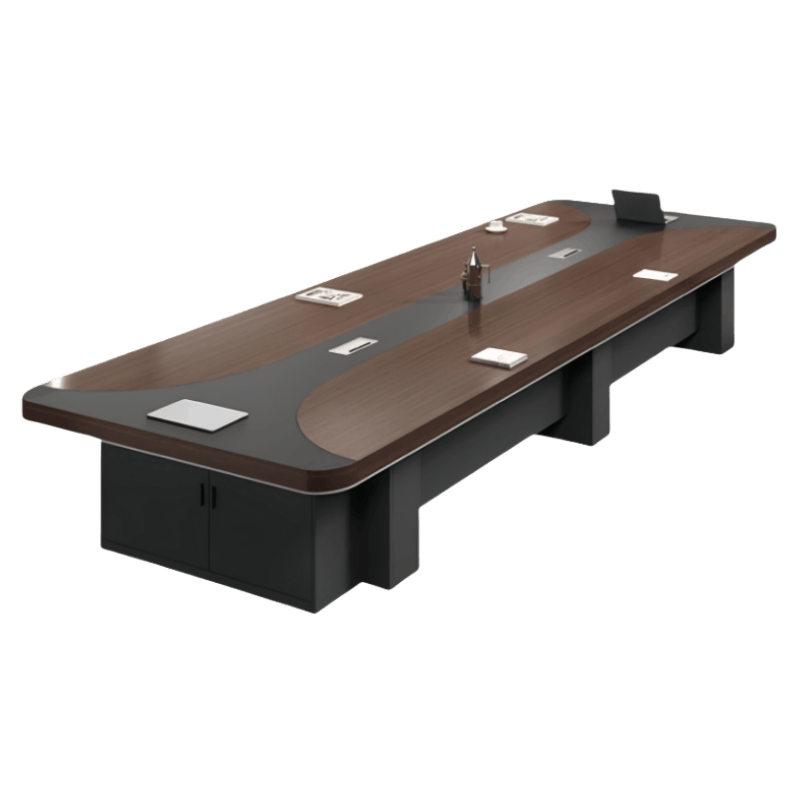 豫龙都会议桌3m张高清大图