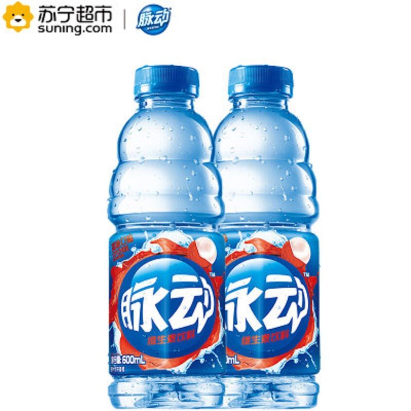 脉动(Mizone) 维生素饮料 荔枝口味 600ml *15瓶
