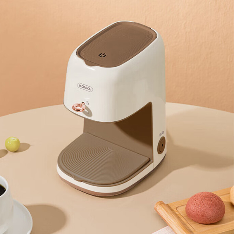 康佳咖啡机250ml茶咖两用一键操作美式KKFJ-2501M高清大图