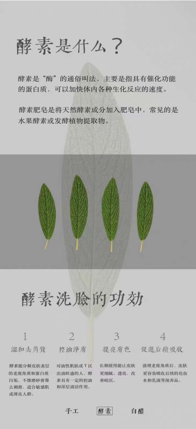 恒顺艾草手工酵素醋皂110g±5g*1盒装高清大图