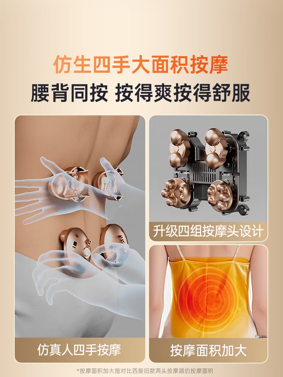 西屋腰部按摩器WCM-BX3-F高清大图