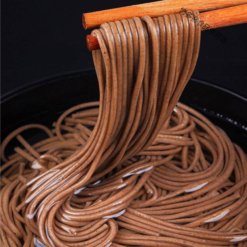 正宗黑荞麦面条批发粗粮面条减0杂粮脂挂面早餐荞麦龙须面