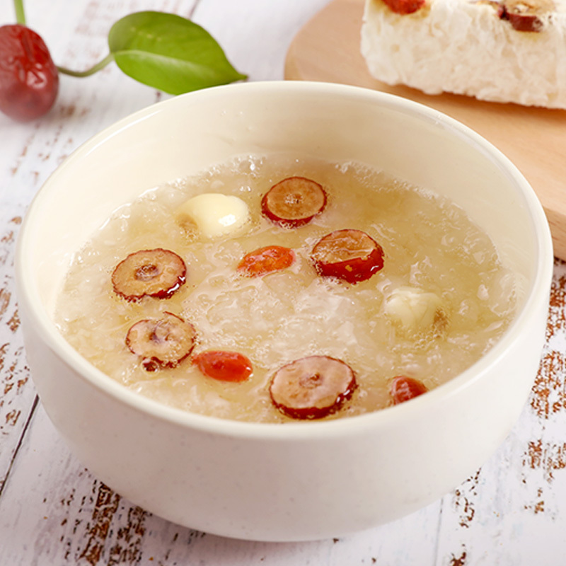 盛耳 莲子红枣银耳羹90g 免煮银耳羹冲泡即食速食代餐鲜炖冻干银耳莲子红枣枸杞汤
