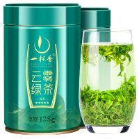 一杯香 250g 茶叶明前头芽云雾绿茶新茶春茶礼盒装日照足云雾5星 125g*2 (单位:盒)