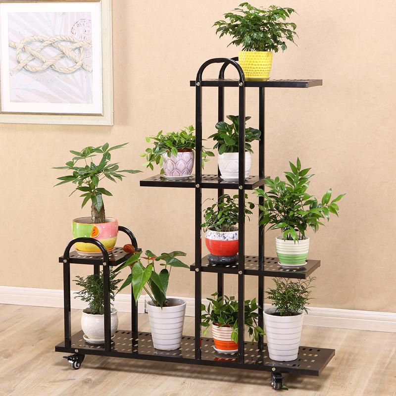 肃音花架hs 室内花架置物架阳台客厅多层多肉花盆架简约现代落地式铁艺花架子定制 价格图片品牌报价 苏宁易购云途家装建材专营店