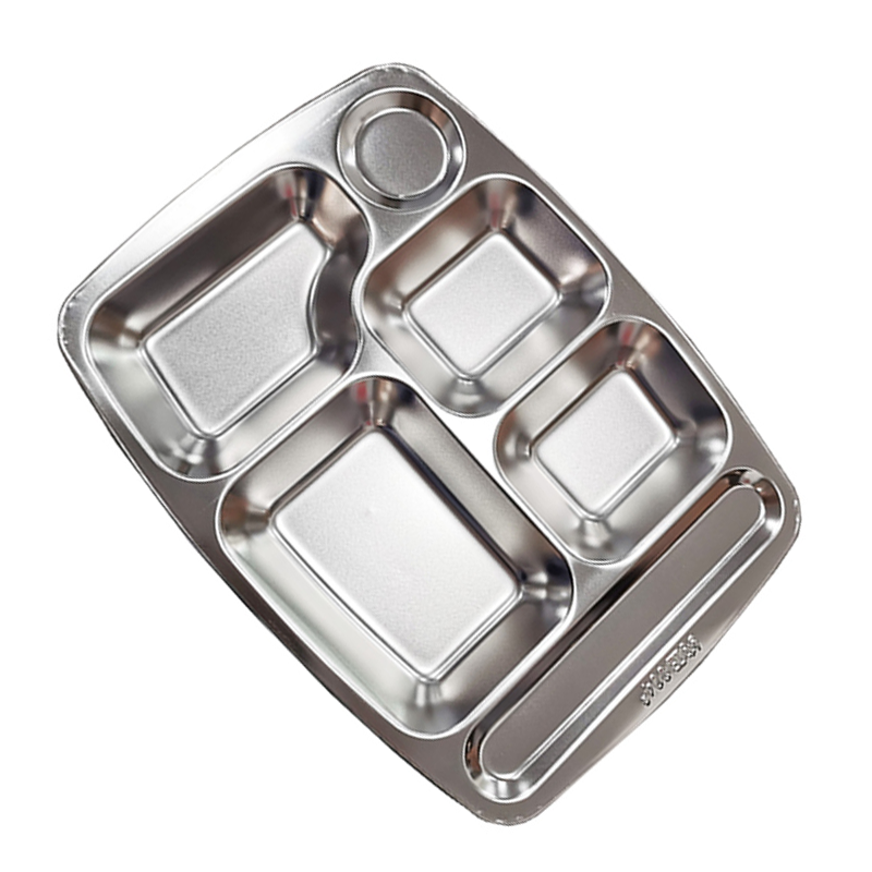 豫凯达不锈钢餐盘大六格个高清大图