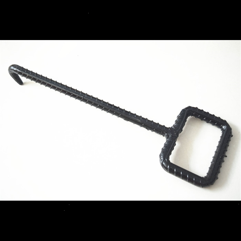 阿斯卡利拉钩污水下水道勾工具加粗 长42厘米-16毫米长方形焊接手柄