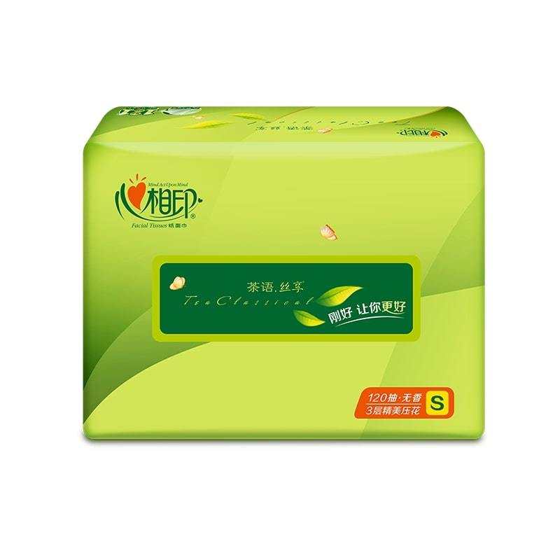 嘉创优品 心相印小规格抽纸巾茶语3层120抽家用 16包装高清大图