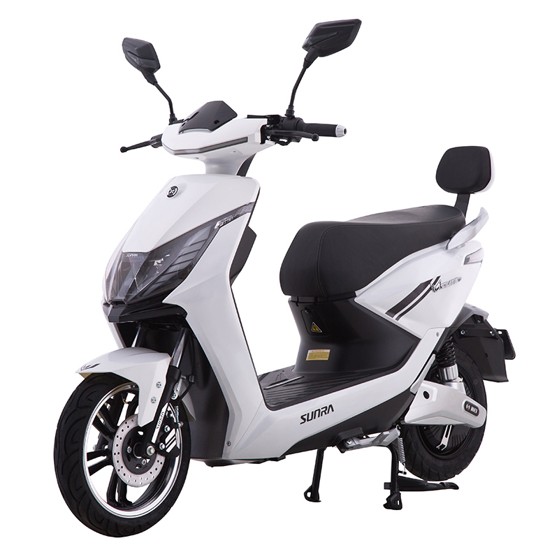 新日sunra电动车高端智能电动摩托车k3踏板电瓶车48v24a锂电池双人