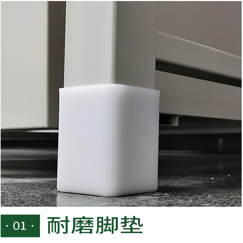 锦北 钢制双层床高低铁艺床上下铺带蚊帐杆含床下柜鞋架 钢制双层床高清大图