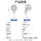 艾美特(Airmate)电风扇循环壁扇壁挂电风扇家用商用挂壁式挂墙式空气循环扇宿舍餐厅长距离送风机械款FW18-X4