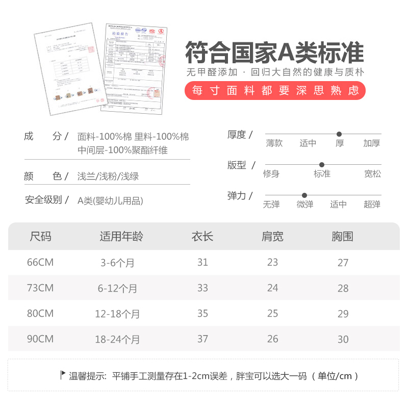 小狗比格婴儿马甲秋冬宝宝坎肩保暖纯棉400g棉背心儿童外套背心厚
