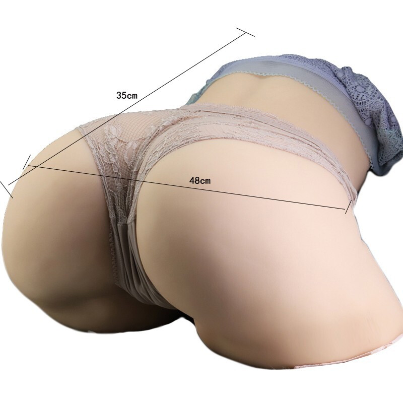 逼真美臀臀倒模1:1名器硅胶实体半身娃娃男用自嗨玩具男生飞机杯男性自玩性用品 宫泽夏芽(30斤)高清大图