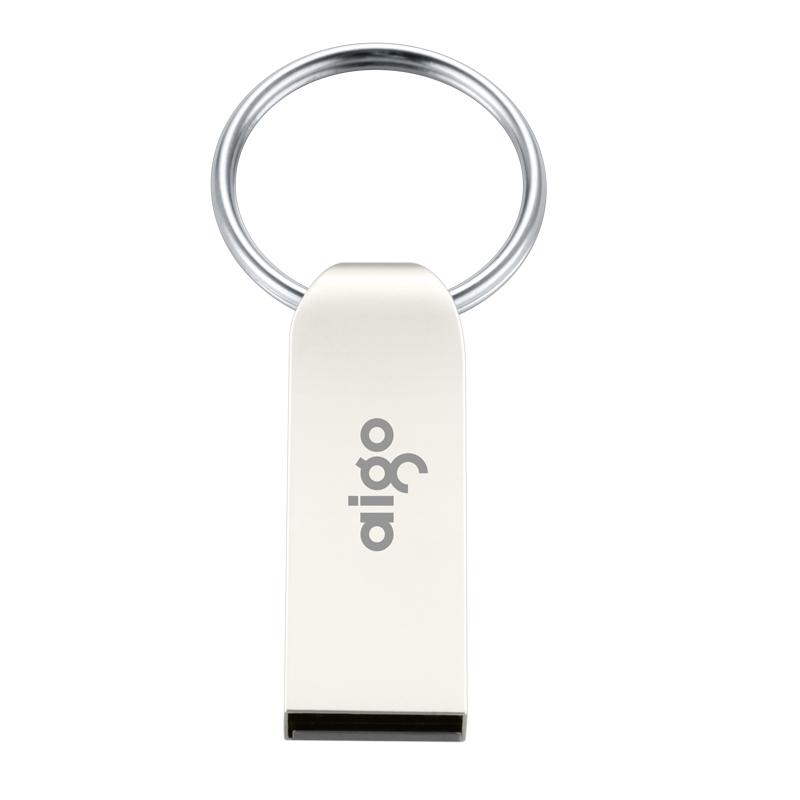 爱国者(aigo)U268 64GB USB2.0 U盘 迷你款 金属车载U盘