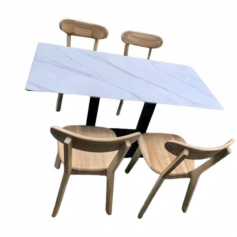 妙礼餐桌椅四椅1.4米套高清大图