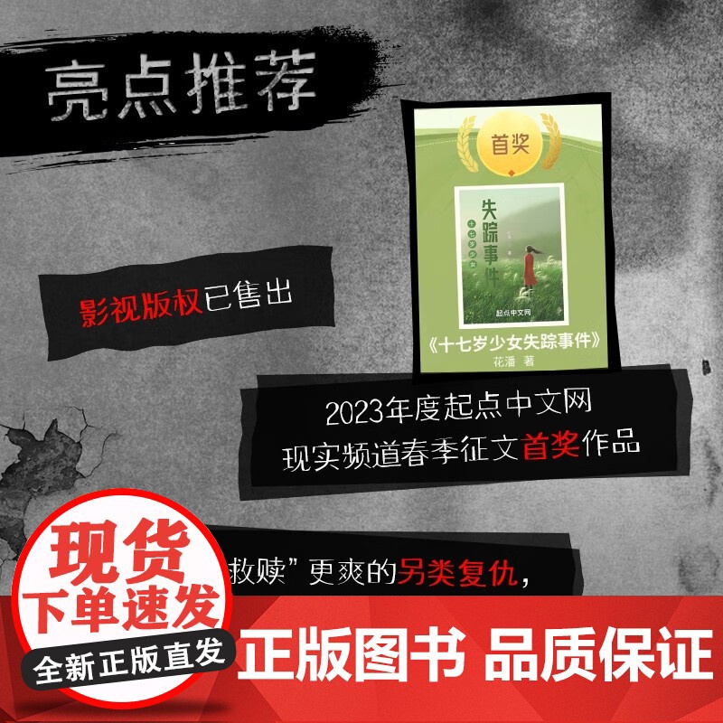 十七岁少女失踪事件 花潘 著 小说高清大图