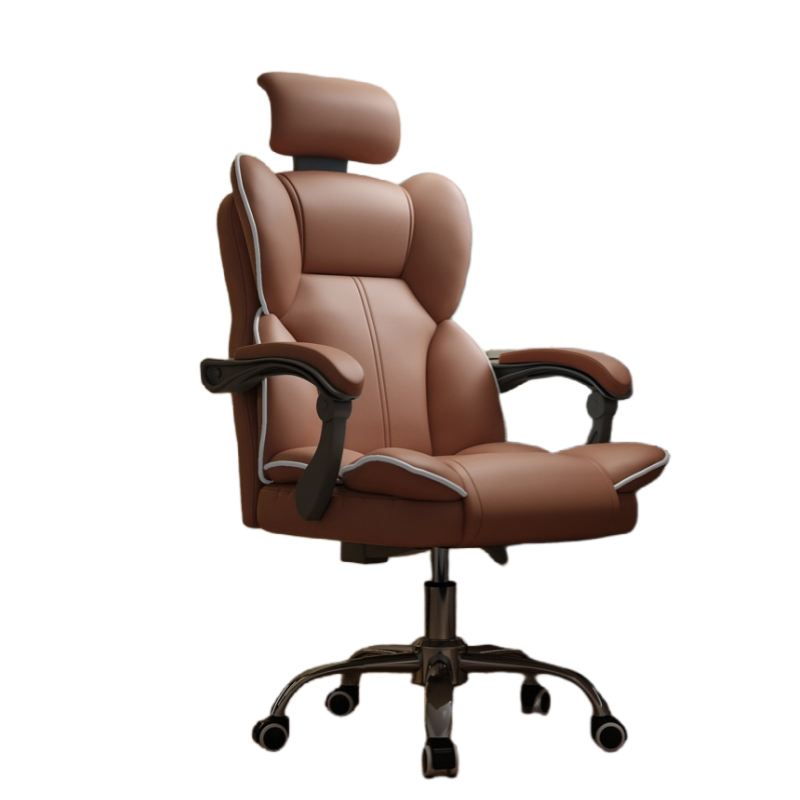 蕃蒂转椅咖色把高清大图