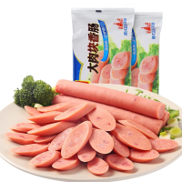双汇(Shuanghui)旗舰店火腿肠俄式蒜香风味大肉块即食香肠240gx2包量贩