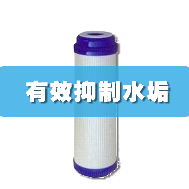 美国通用(GE)家用厨下式净水机前置10寸树脂前置通用替换滤芯 水质硬度大地区 有效抑制水垢 延长主滤芯寿命