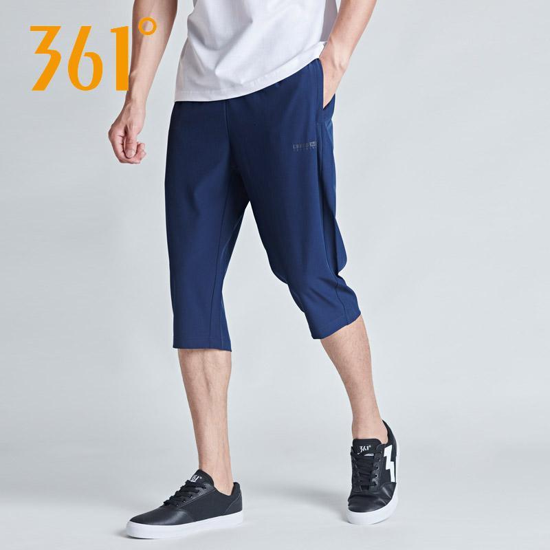 361男裤七分裤男夏季361度轻薄休闲宽松运动裤551924707