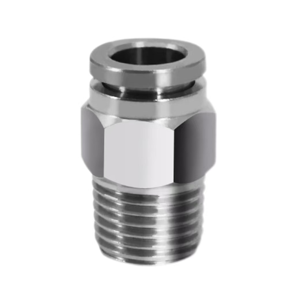中锦科技 不锈钢气管快速接头接管口径20mm 螺纹1/2【4分】个