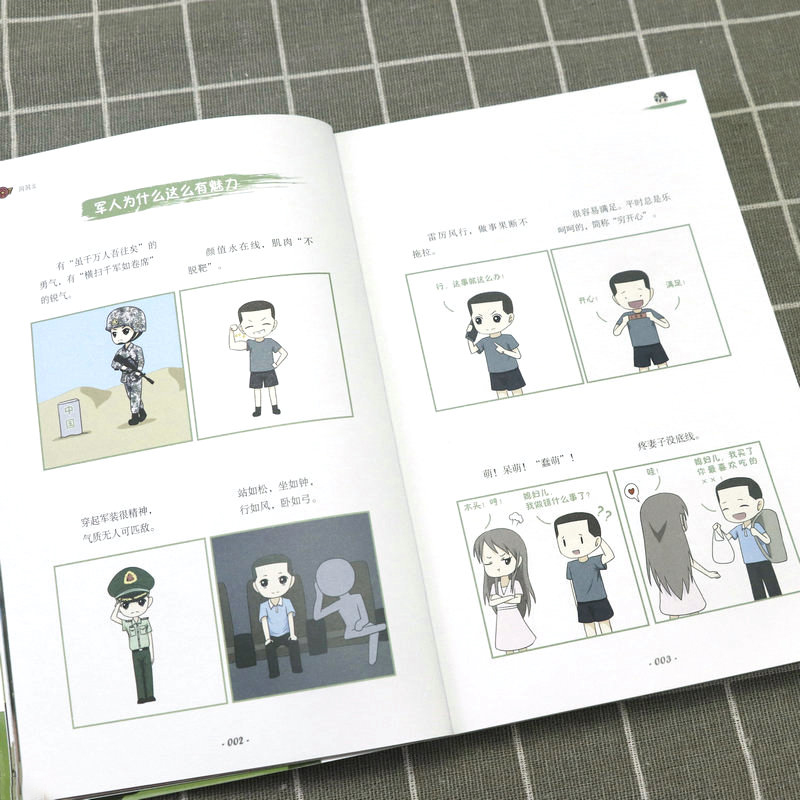 [正版]战友请入列 知名军旅漫画家曾小萌作品 萌写军营漫画军旅 可爱纯粹的军人形象 有趣热血激昂的日常书籍高清大图