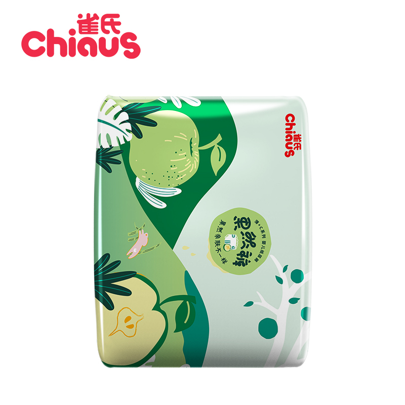 雀氏(chiaus)薄+C果然裤婴儿纸尿裤S/M/L/XL/XXL码尿不湿 轻薄透气