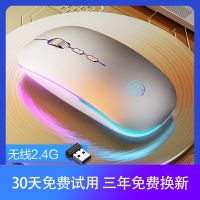英菲克M1L无线鼠标可充电式蓝牙双模静音办公笔记本台式通用游戏 M1L[发光金属底盘滚轮+一键返回]