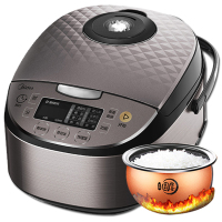 Midea 美的电饭煲 MB-RS4057 智能预约家用多功能 4L大容量煮饭电饭锅 涡轮防溢阀