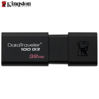 [精选]金士顿(Kingston)DT 100G3 32GB USB3.0 U盘 高速车载U盘 黑色 32GB