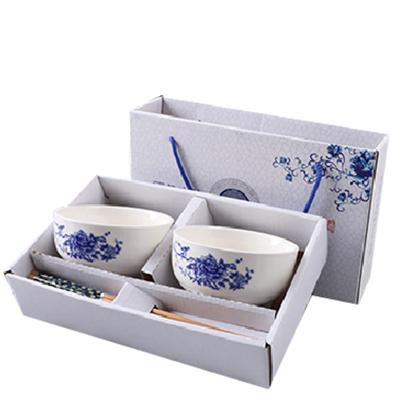 企业专享 青花瓷2碗筷 起订量180