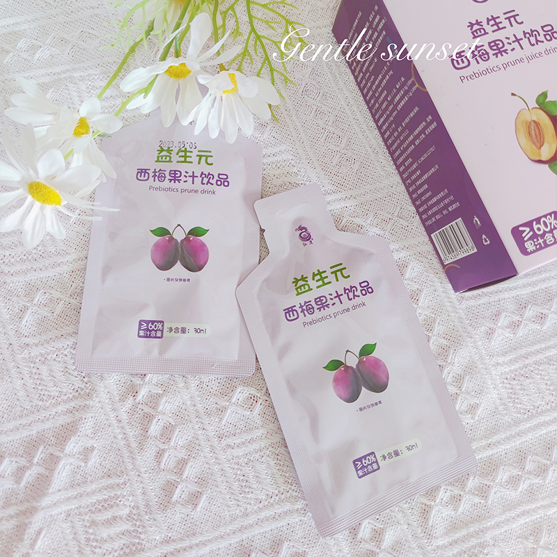 弘渡益生元西梅果汁膳食纤维高纤果饮30ml*15袋