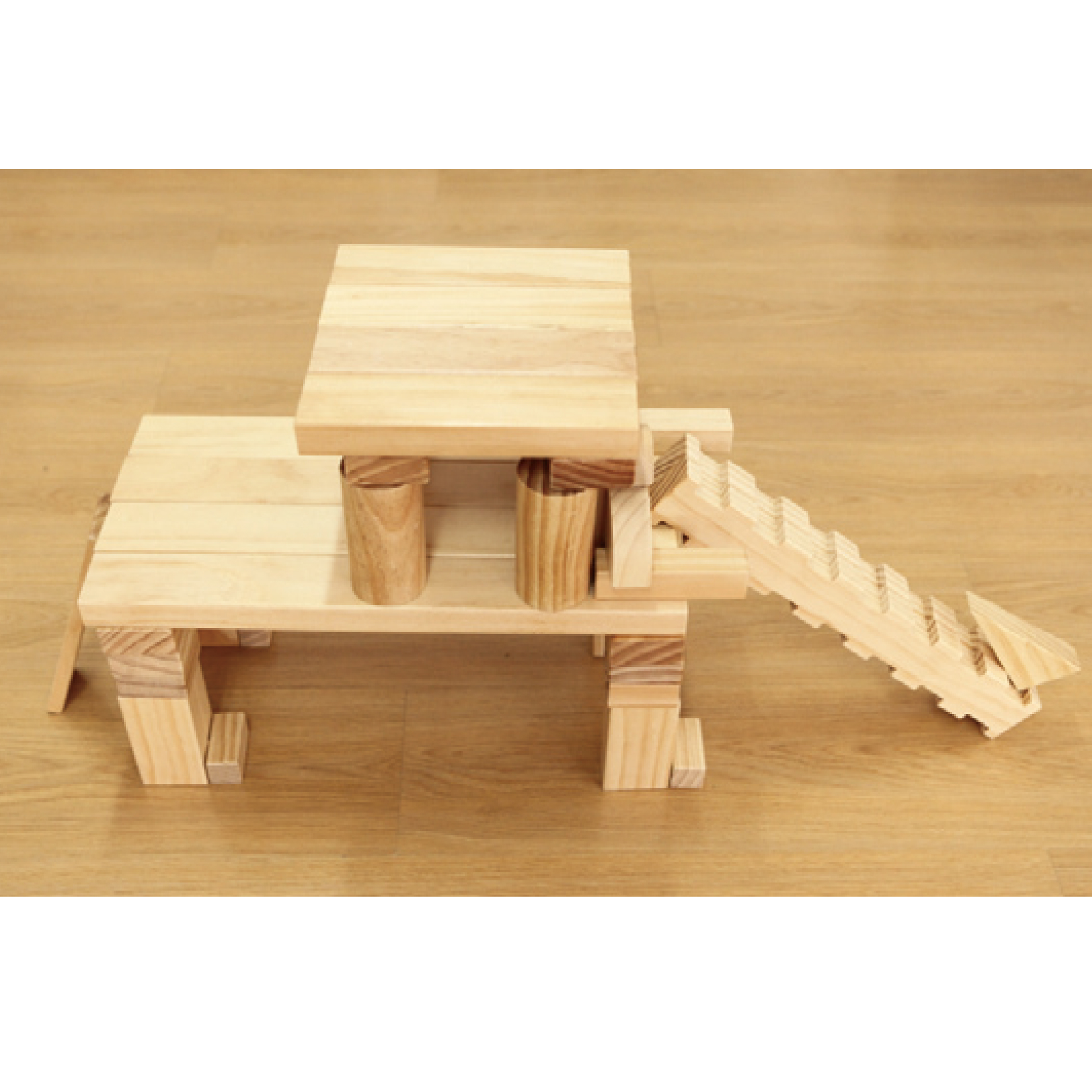 小康轩【建构区】大班·330块单元积木 1套主题辅材包 1套环创材料包