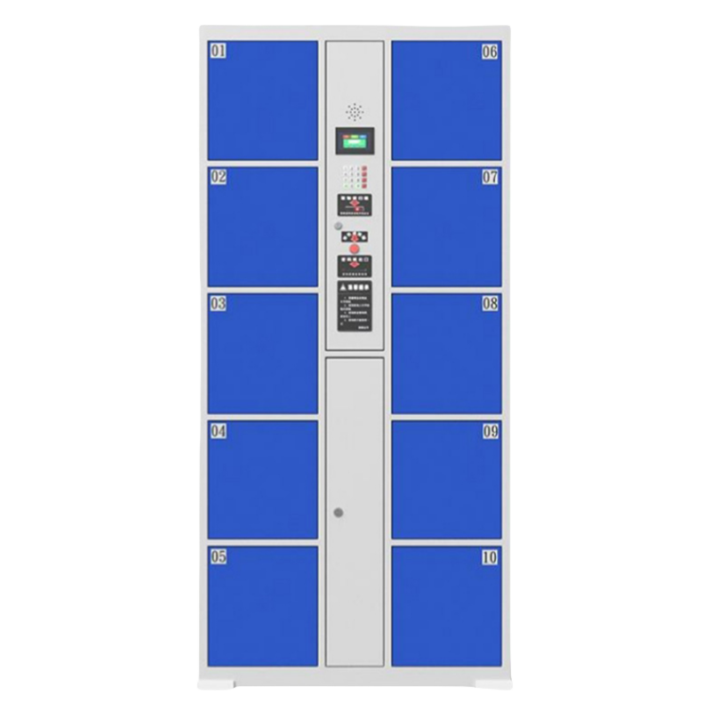 智叶舟智能储物柜红外条码10门850*460*1800mm台高清大图