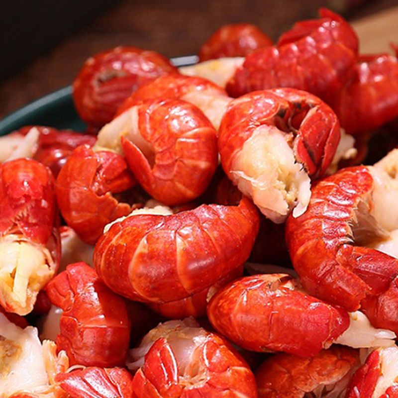 赛卡伊大号无冰衣小龙虾尾现剥活龙虾尾虾球鲜活速冻小海鲜水产中号5
