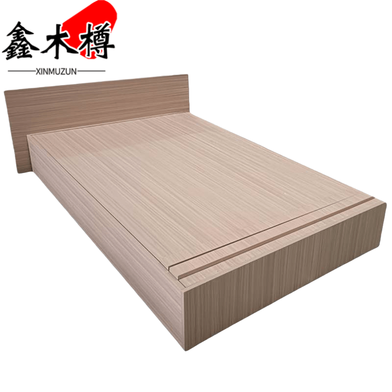 鑫木樽单人床1100mm张高清大图