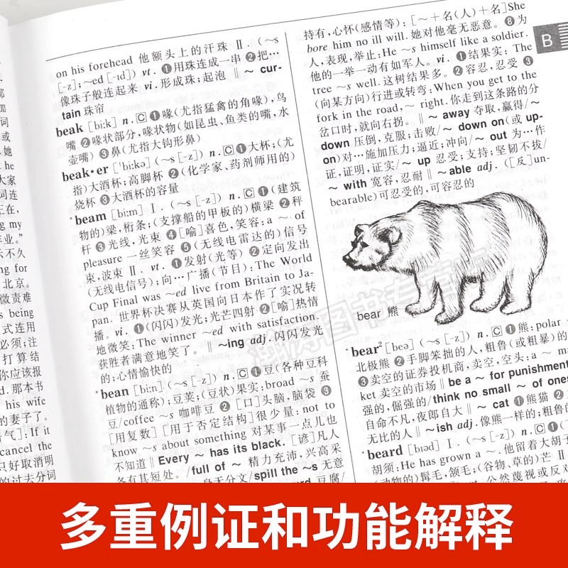 新英汉汉英词典 [正版]新英汉汉英词典初中高中小学生实用英汉双解大辞典高考大学汉英互译汉译英英语字典中小学牛津高阶大全初高清大图