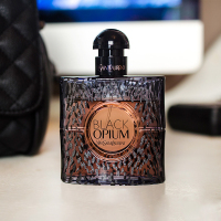 YSL 圣罗兰黑鸦片浓香水 Black Opium黑色奥飘茗女士香水 EDP狂野限量版50ml 法国原装进口