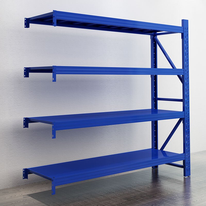 慧采云 钢制轻型货架储物架货架仓储置物架产品整理架承重150KG/层 副架150KG/每层