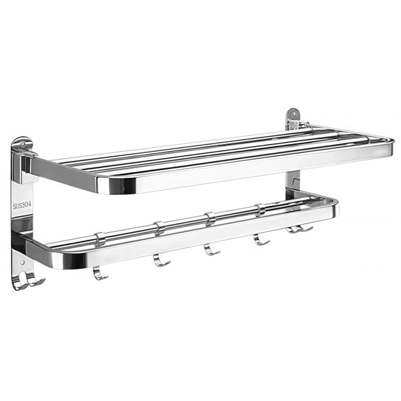 豫汉迎不锈钢毛巾架70cm个高清大图