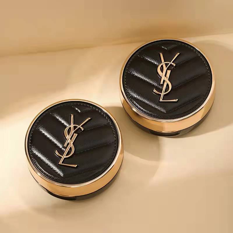 ysl圣罗兰 皮气垫粉底液b10 象牙白色 适合偏白肤色 遮瑕哑光 14g