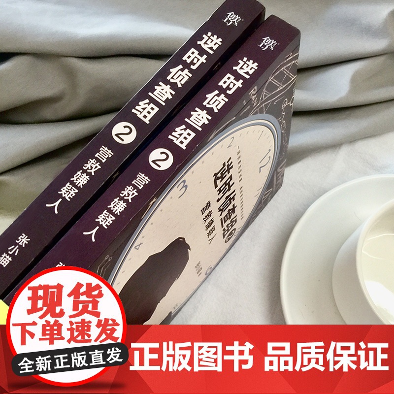 逆时侦查组2:营救嫌疑人(《明星大侦探》编剧张小猫长篇巨作!2020年度悬 张小猫 中国友谊出版公司 正版书籍高清大图