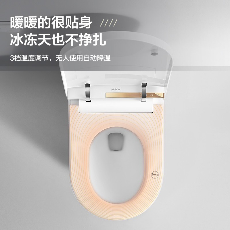 箭牌轻智能马桶低水压坐便器一体式无水压限制家用小户型AKE1131