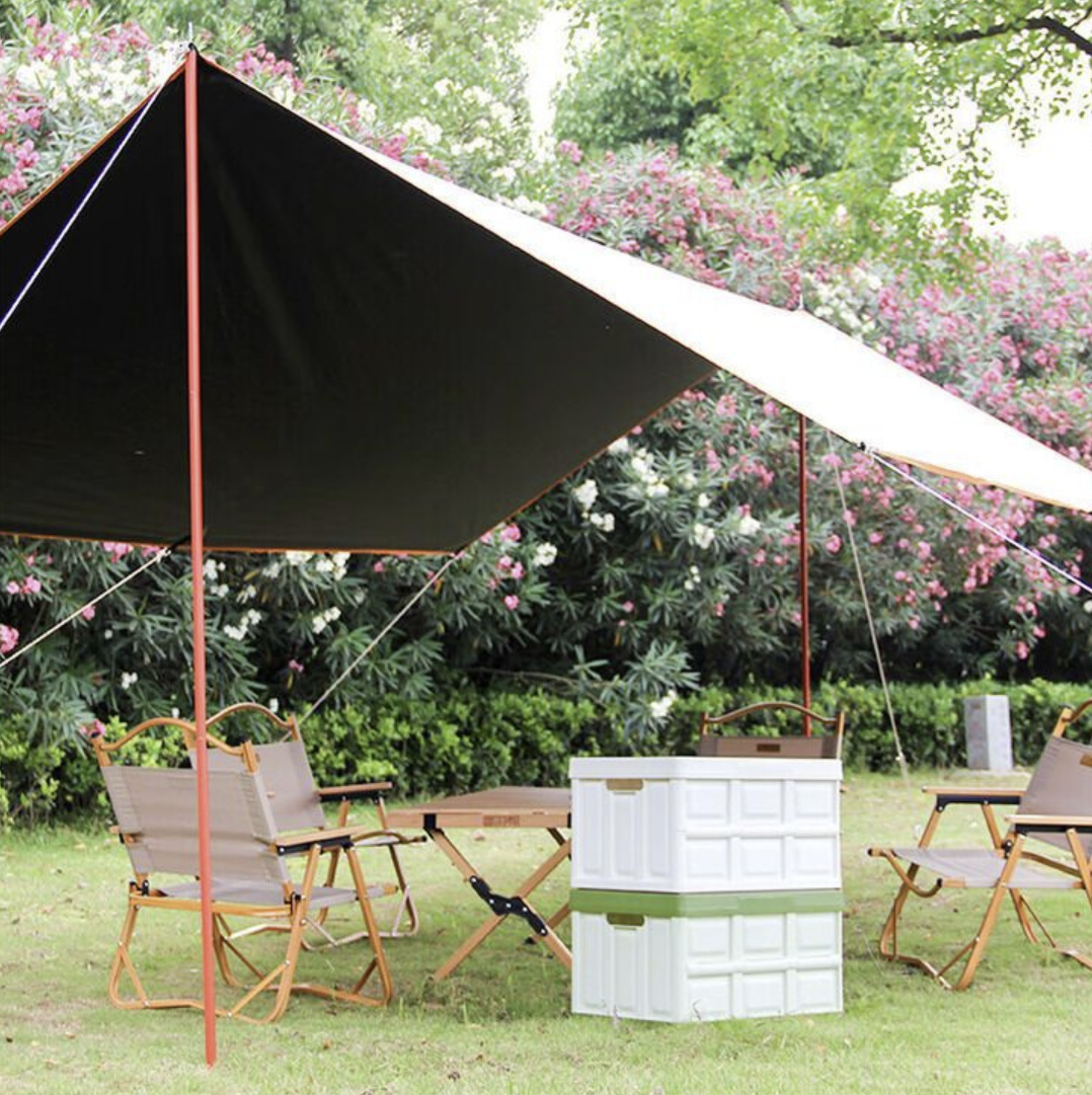 趣游帮木盖款折叠收纳箱30LQ515高清大图