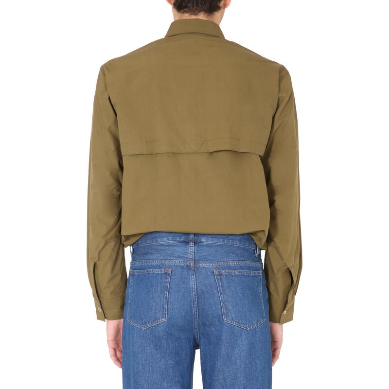 KENZO oversize版型男士长袖宽松衬衫商务休闲潮流高清大图