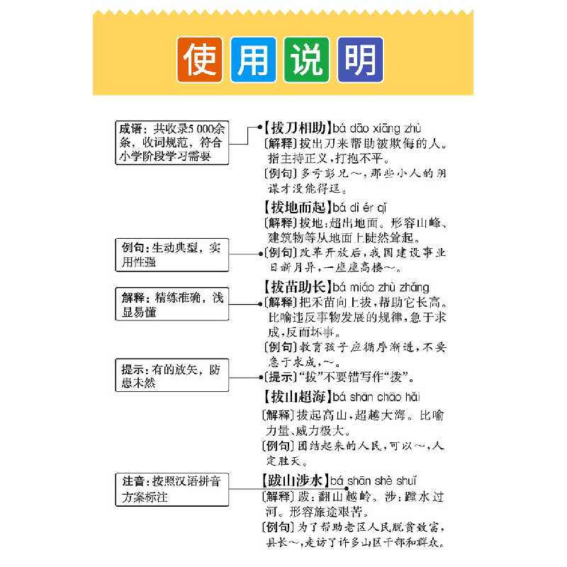 醉染图书学生成语词典9787513815307高清大图