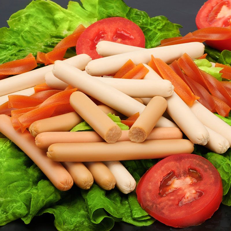 yaho狗狗火腿肠狗狗零食香肠鸡肉味250g补钙无盐整箱狗粮泰迪金毛宠物