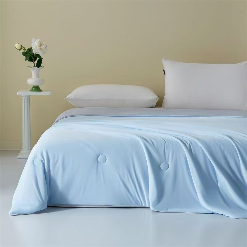 安琪尔冰山小蓝芯夏凉被150*200条