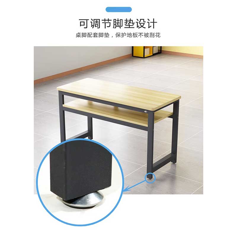 河洛伟业培训桌学习桌课桌1.2m张高清大图